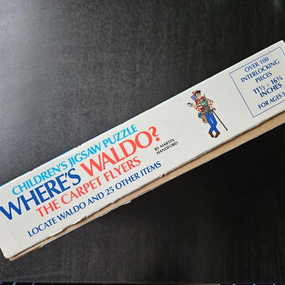 VINTAGE‎ Deadstock Where's Waldo - The Carpet Flyers - 100+ Puzzle - Missing 1p - Picture 6 of 9